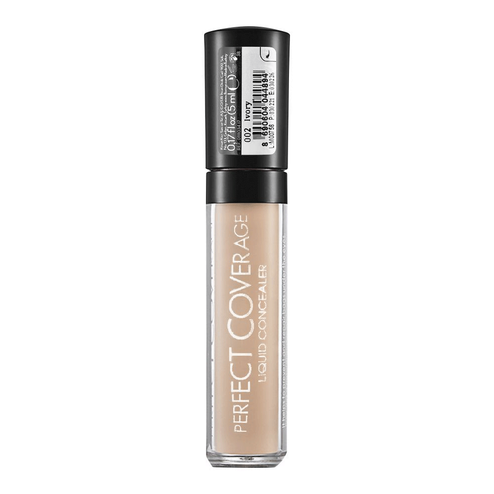 Flormar Perfect Coverage Liquid Concealer 002 Ivory 5ml