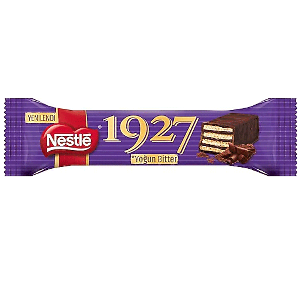 Nestle Yogun Bitter Chocolate Bar 28g