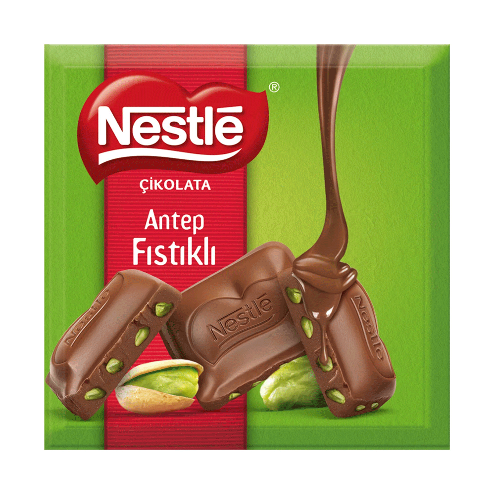 Nestle Antep Fistikli Chocolate 60g - Snapcart.pk