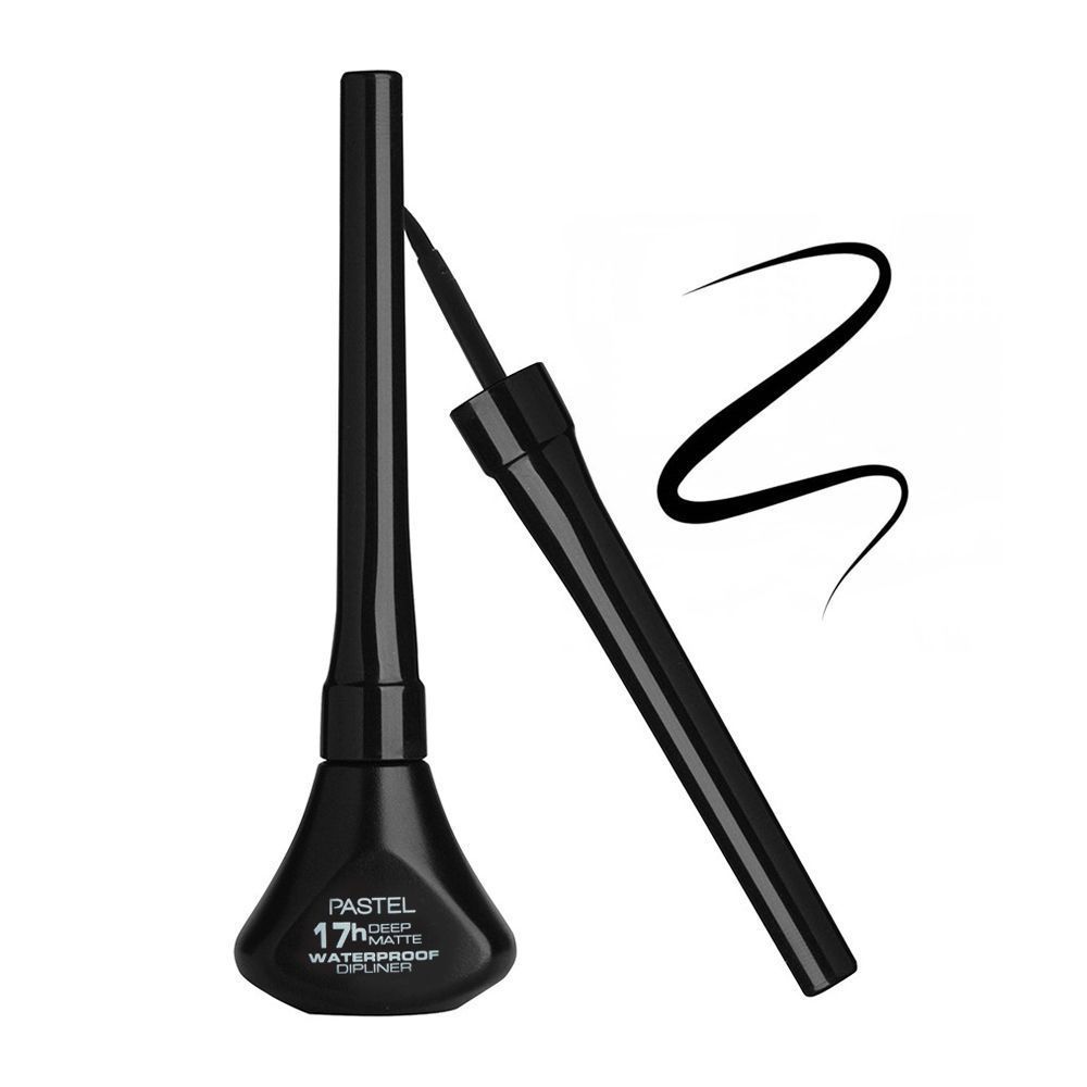 Pastel 17h Deep Matte Waterproff Dipliner - Black 4.5Ml
