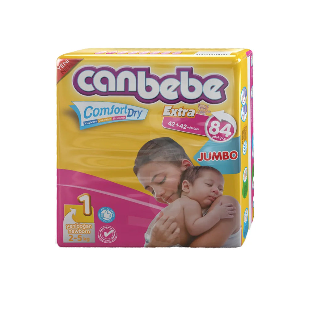 Canbebe New Born Extra Jumbo 84's - Snapcart.pk