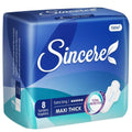Sincere Maxi Thick Extra Long Sanitary Pad 8`s