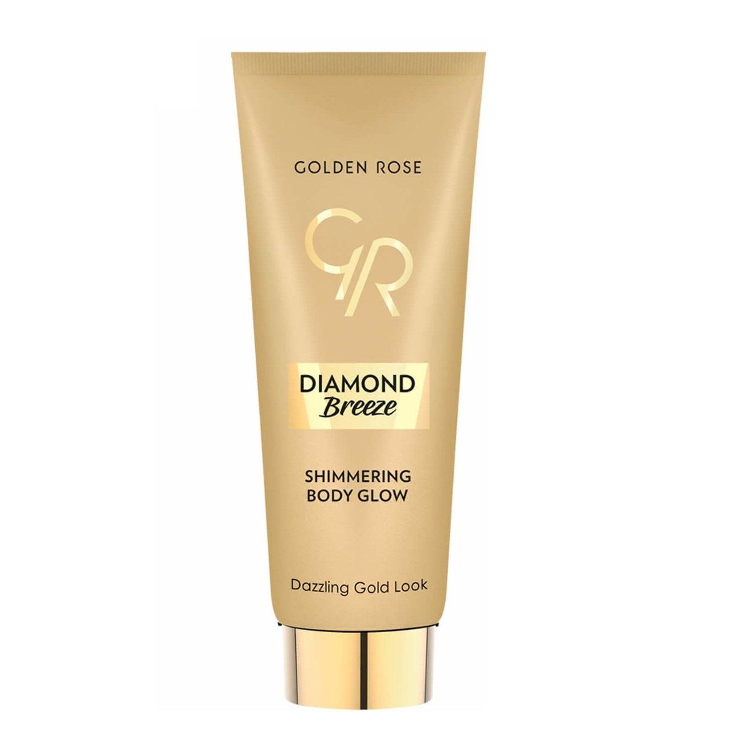 Golden Rose Diamond Breeze Shimmering Body Glow - Gold