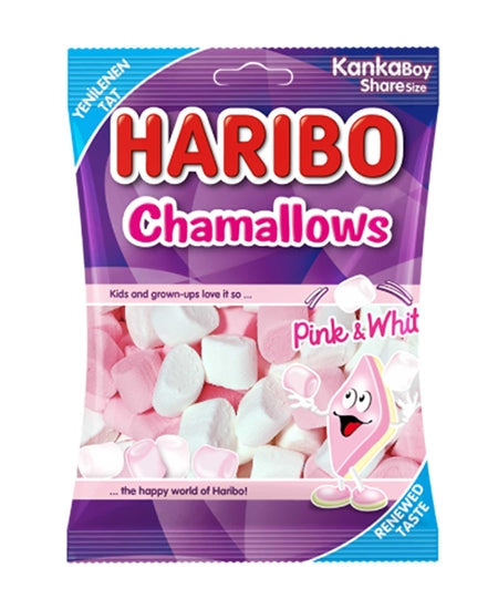 Haribo Pink & White Chamallows 70g - Snapcart.pk