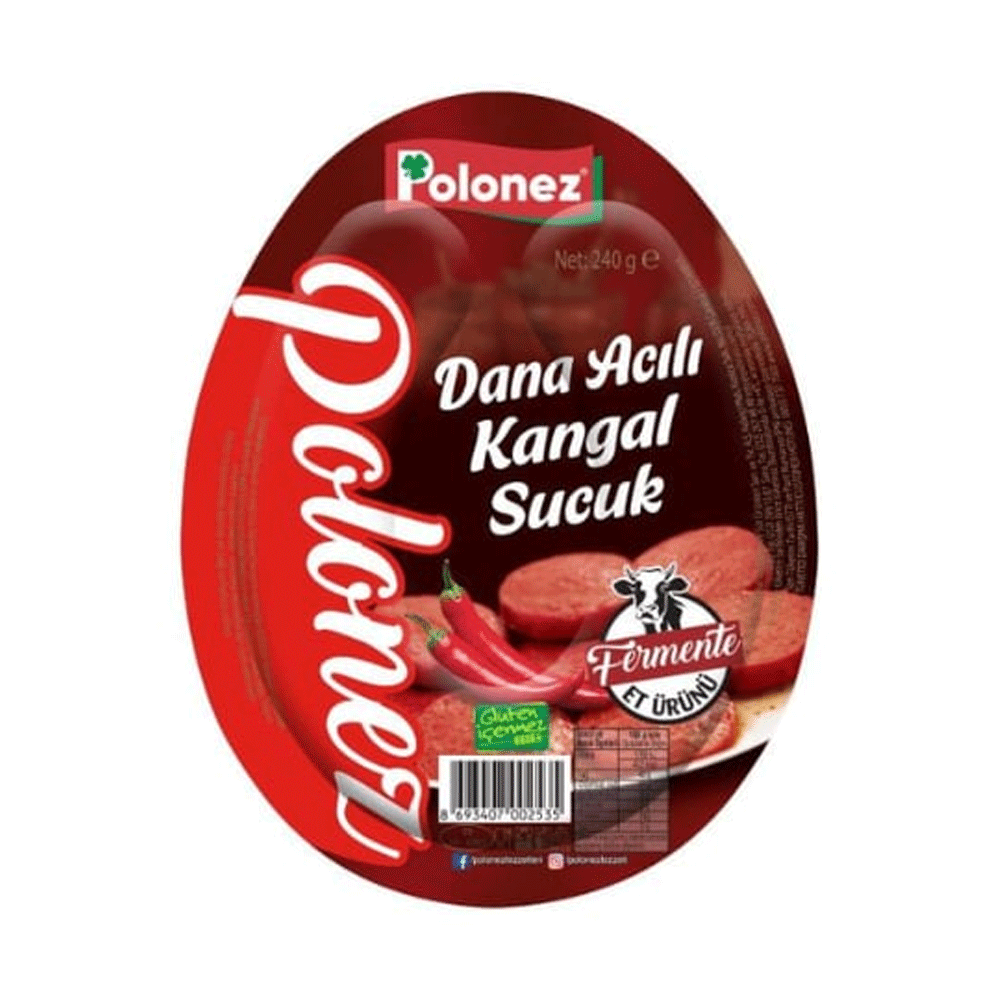 Polonez Dried Beef Soudjouk Spicy 240g