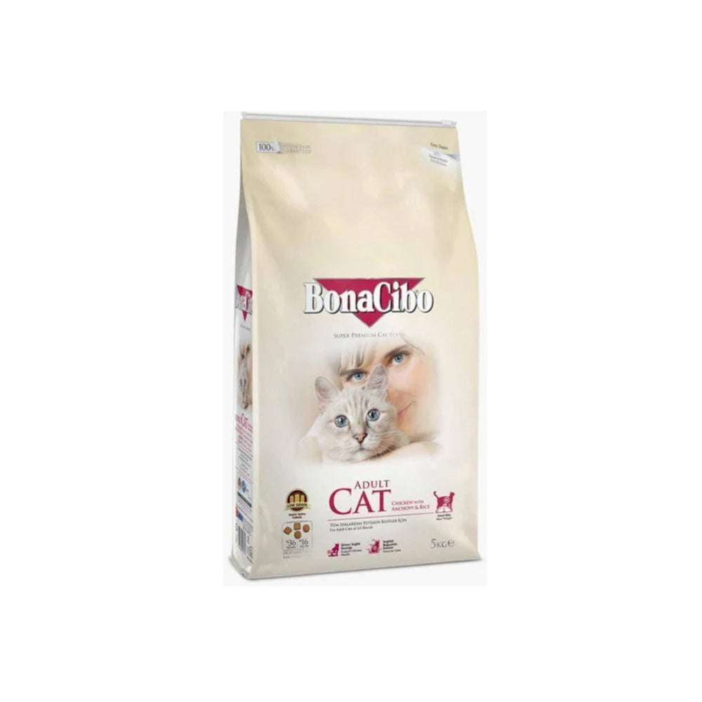 Bonacibo Cat Chicken & Rice With Anchovy 2 Kg