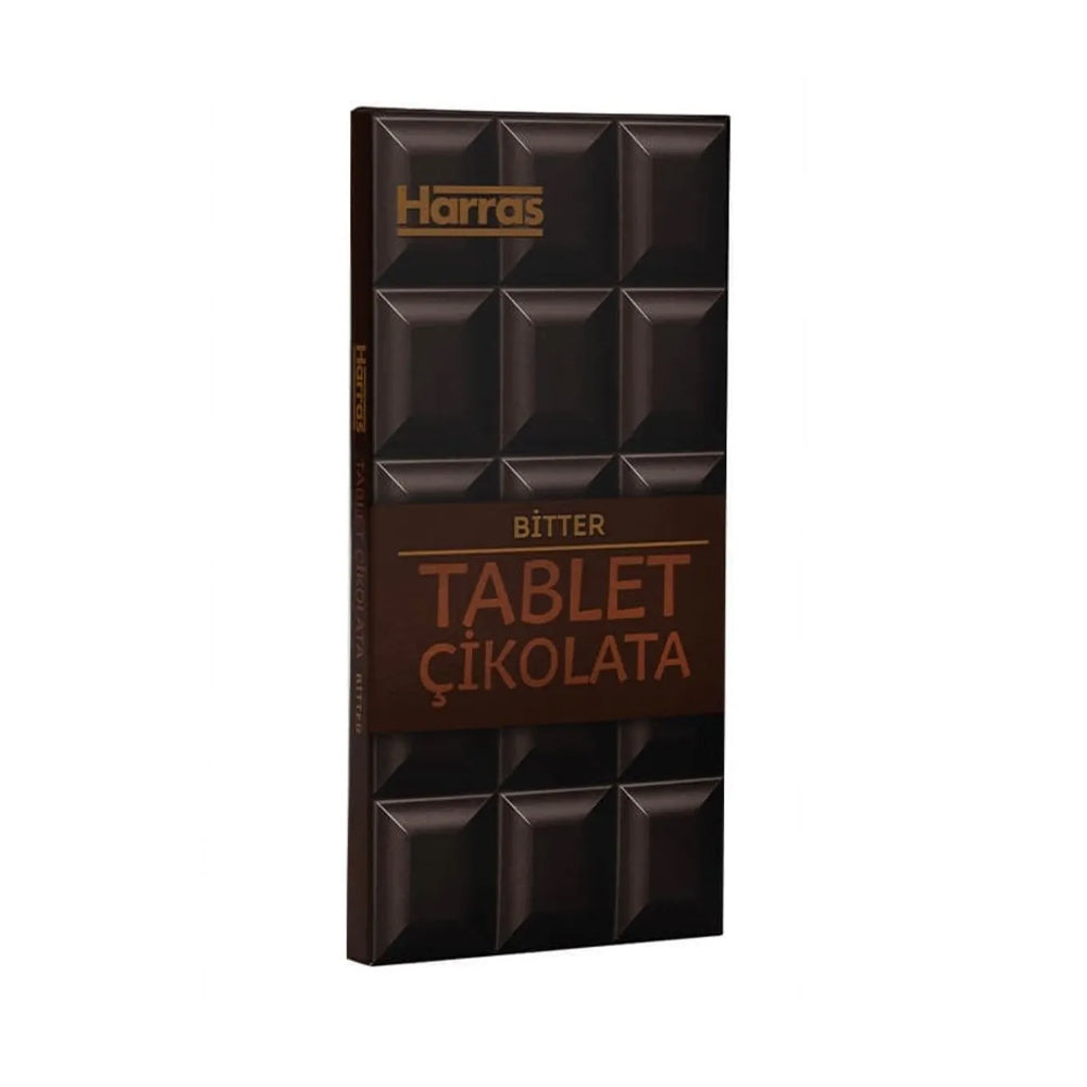 Harras Bitter Chocolate Tablet 80g - Snapcart.pk
