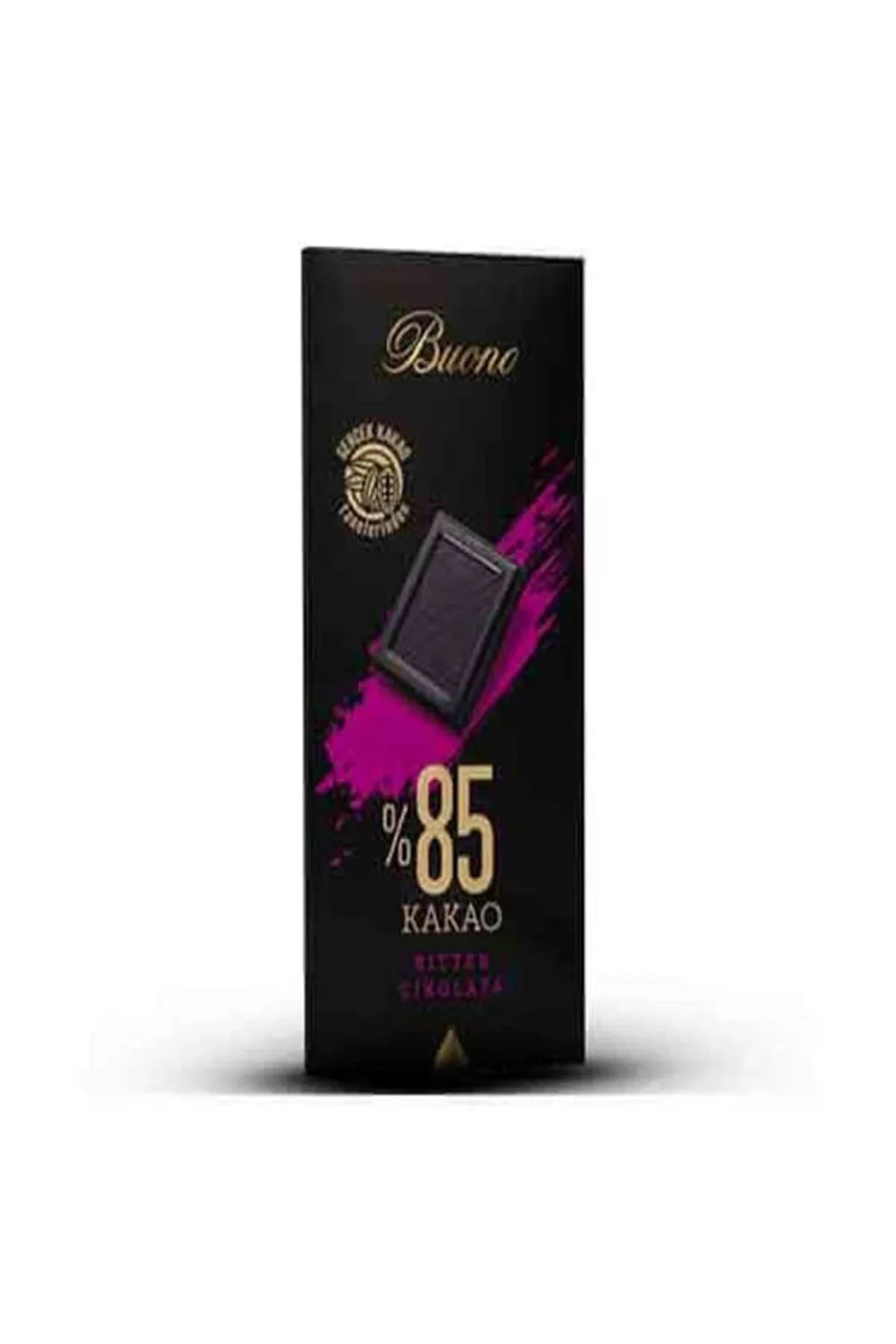 Buono 85% cacao Dark Chocolate 100gm - Snapcart.pk