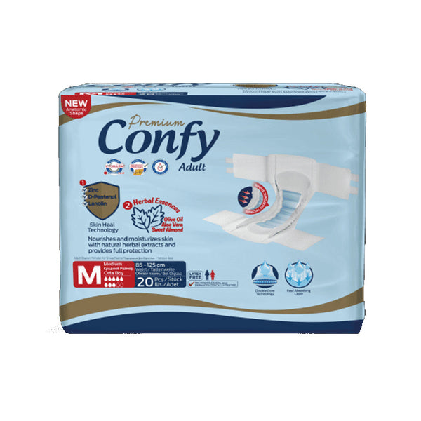 Confy Adult Medium 20 Pcs - Snapcart.pk