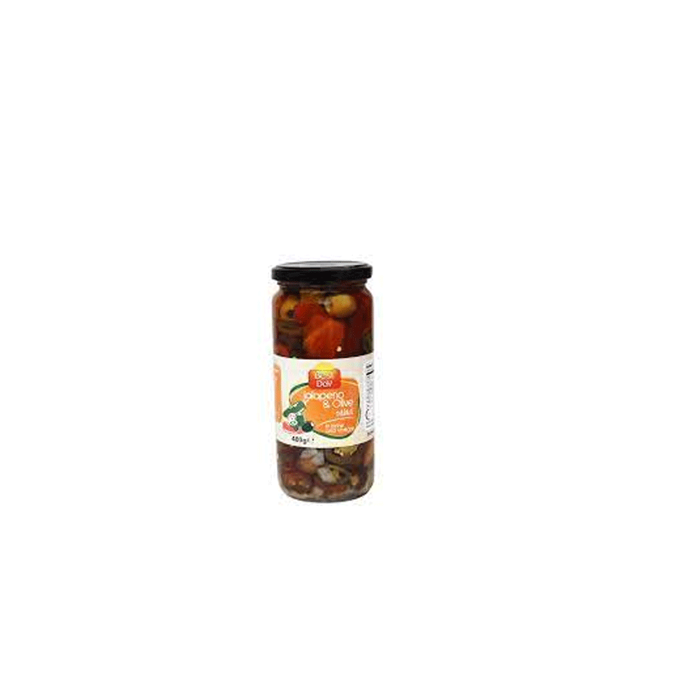 Best Day Jalapeno & Olive Salad Vinegar 480g - Snapcart.pk