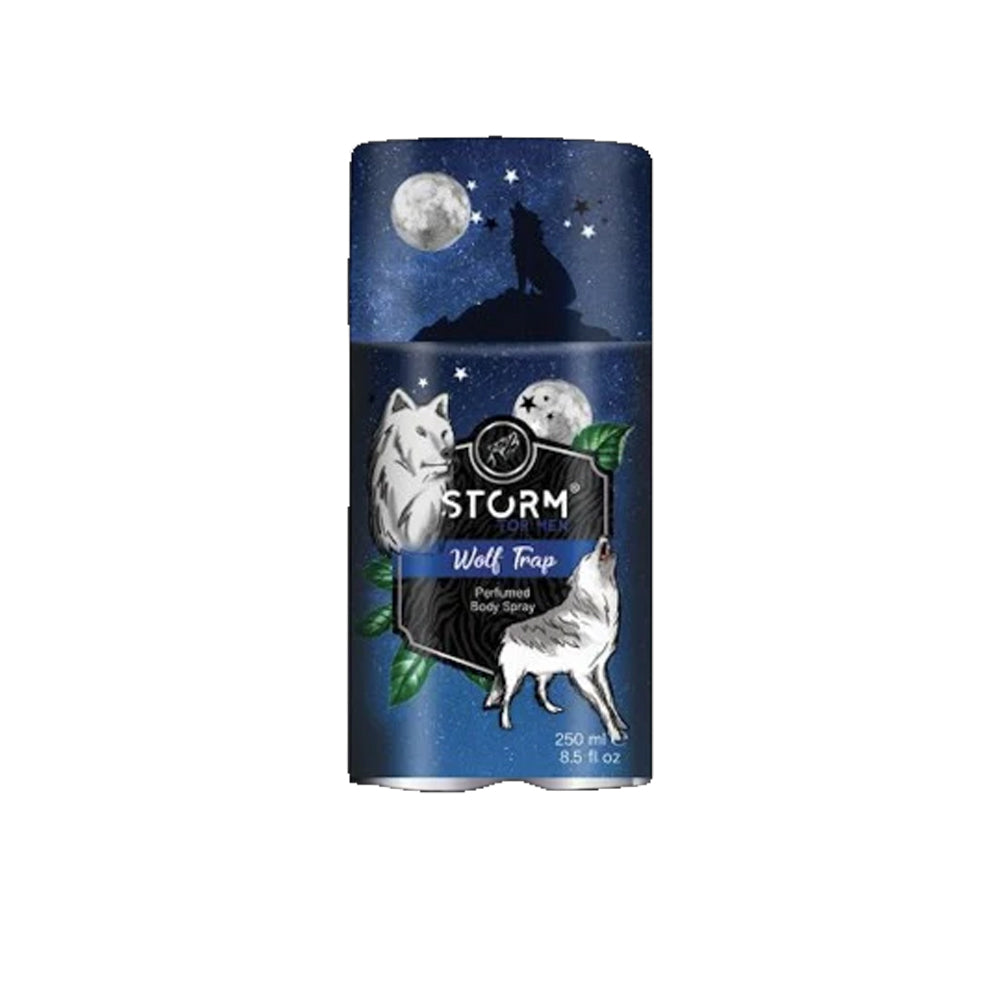 Storm Wolf Trap For Men Bodyspray 250ml - Snapcart.pk