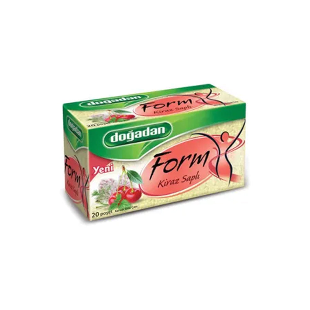 Dogadan Form Mixed Herbal Tea With Cherry 20 Sachet 36gm - Snapcart.pk