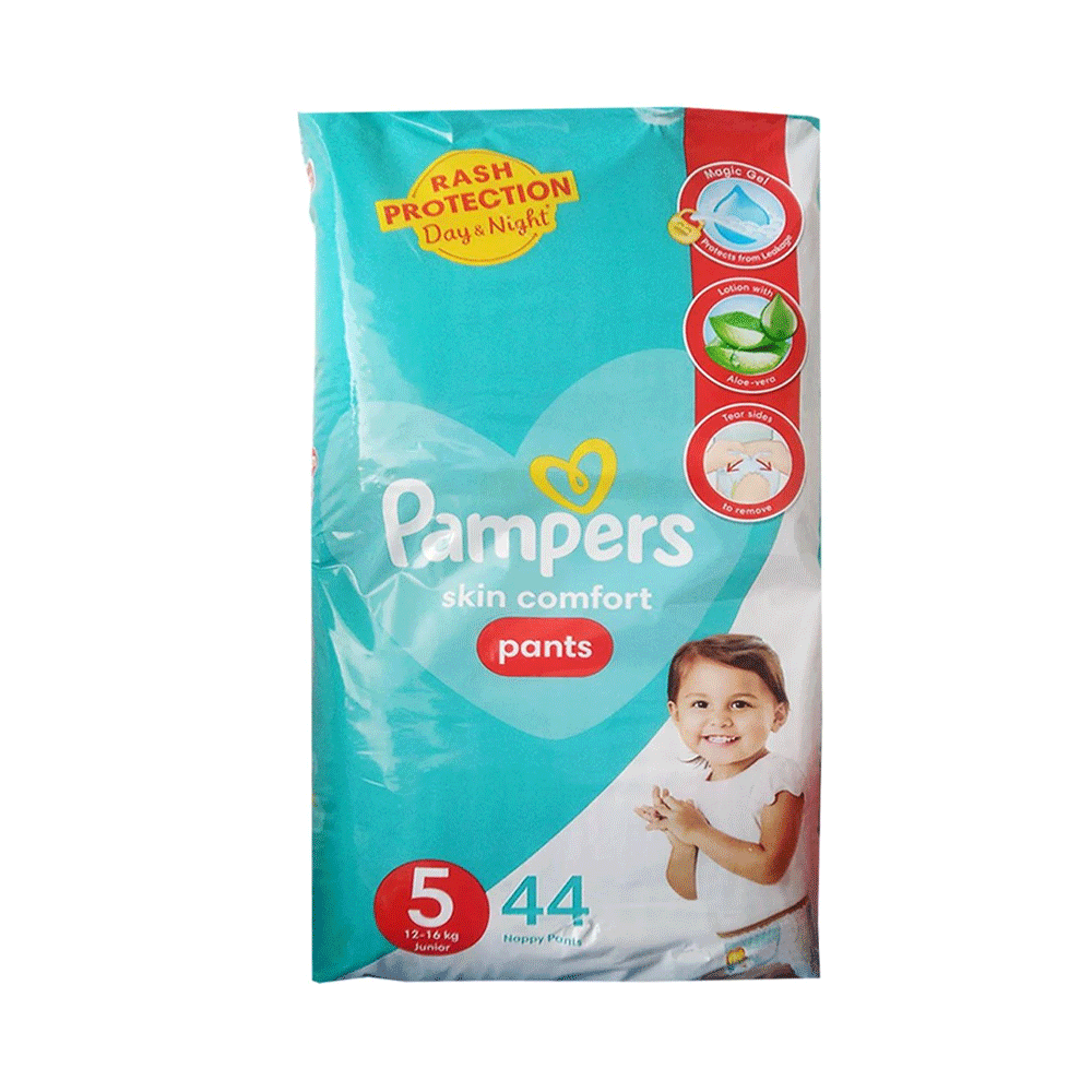 Pampers Skin Comfort Pants Junior 5 44s - Snapcart.pk