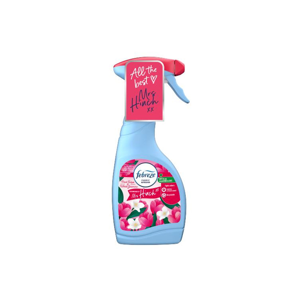 Febreze Fabric Freshner Pink Tulips & White Jasmine Spray 500ml - Snapcart.pk