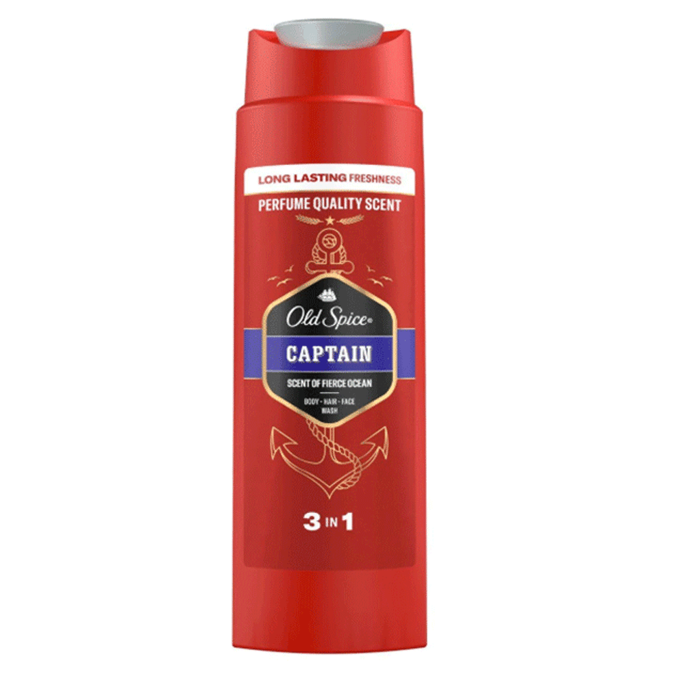 Old Spice Captain 3in1 Body Wash 400ml