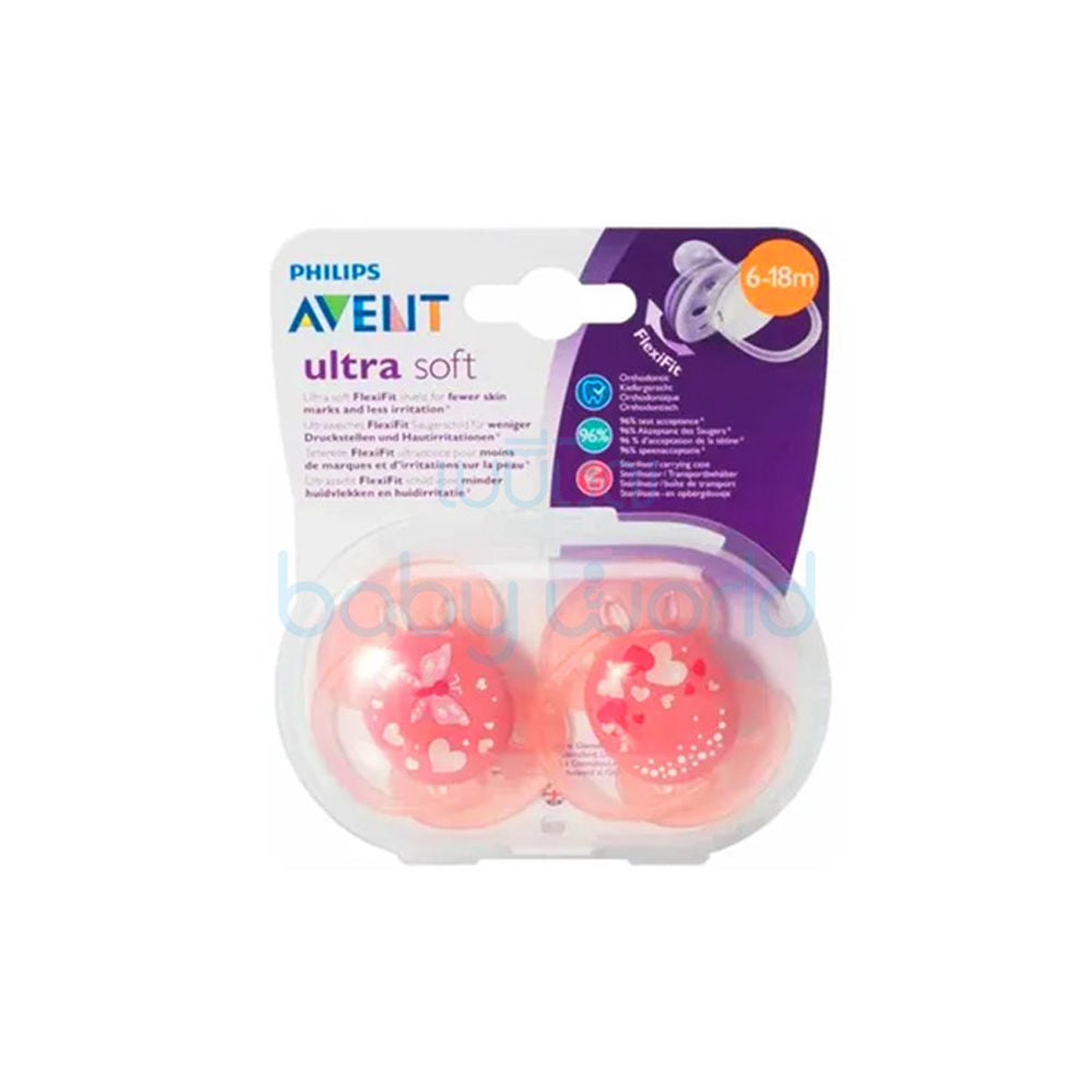 Philips Avent Ultra Soft Pacifier 6-18m - Snapcart.pk