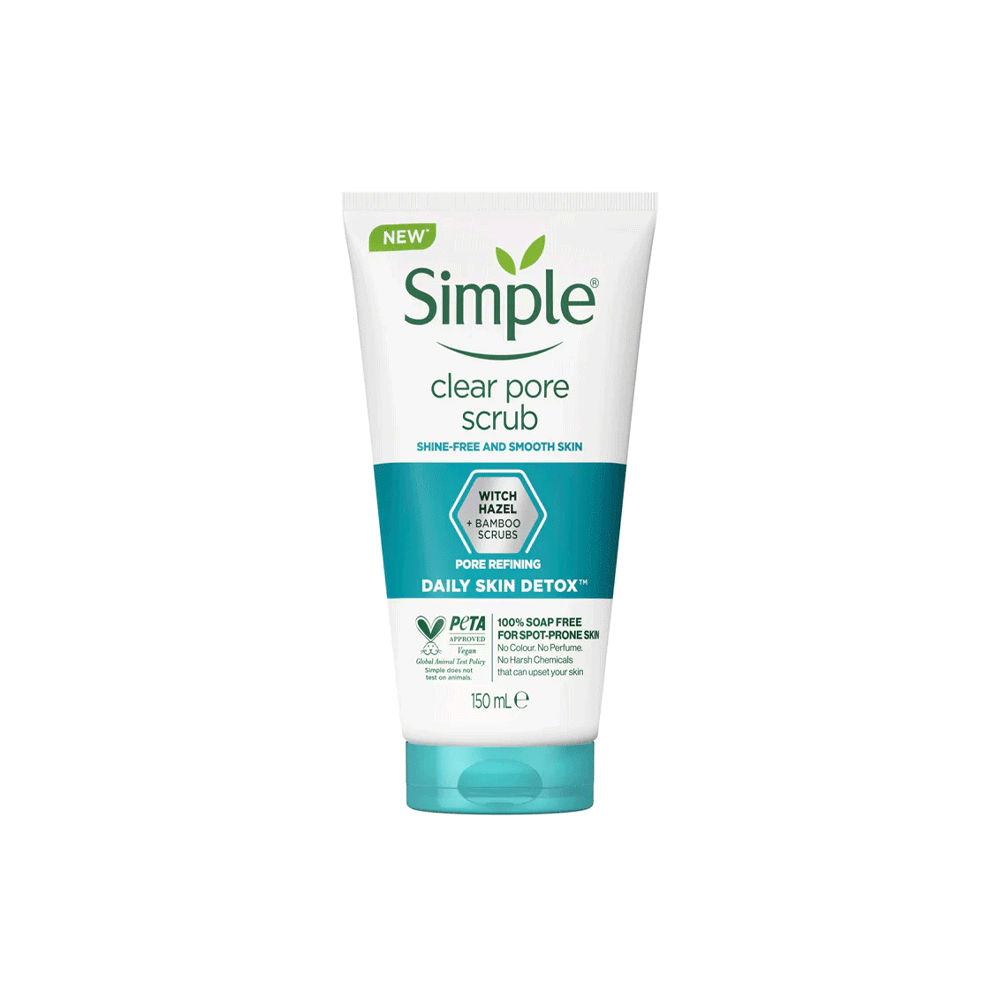 Simple Clear Pore Scrub 150ml - Snapcart.pk