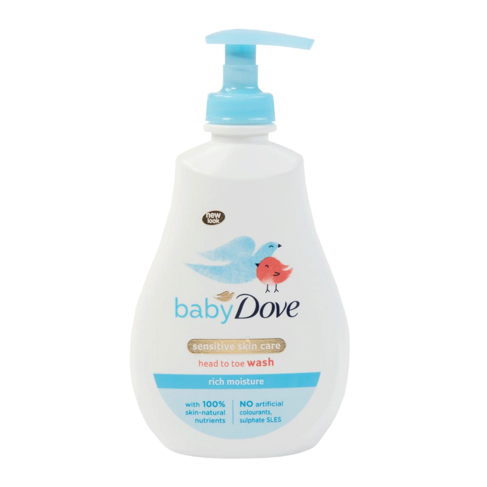 Dove Baby Rich Moisture Head To Toe Wash 400ml - Snapcart.pk