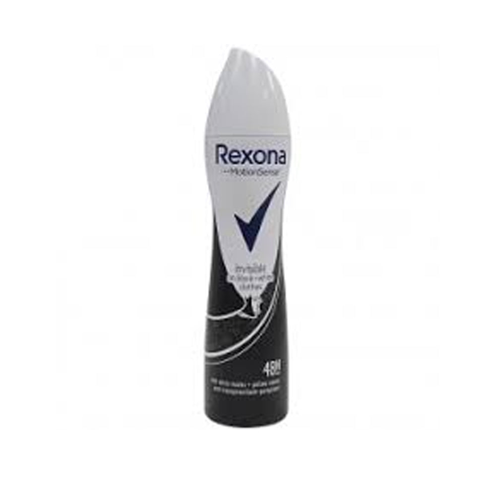Rexona Invisble On Black+white Body Spray 200ml - Snapcart.pk
