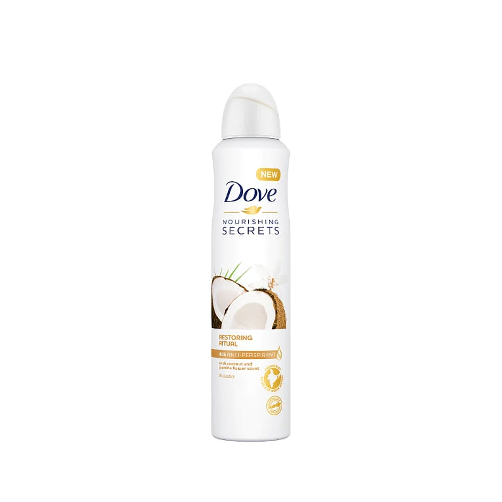 Dove Restoring Ritual With Coconut And Jasmine Flower Scent 250ml - Snapcart.pk