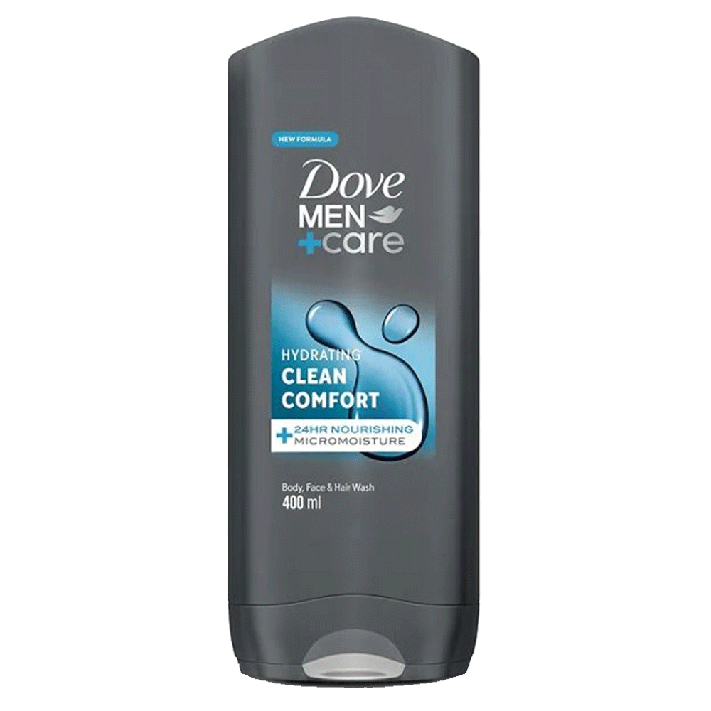 Dove Men Clean Comfort Body Wash 400ml