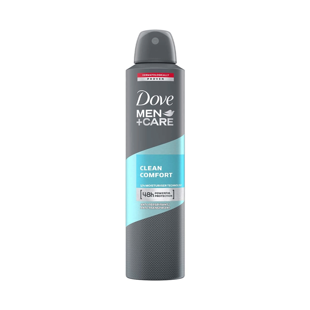 Dove Clean Comforrt Men Bodyspray 250ml - Snapcart.pk