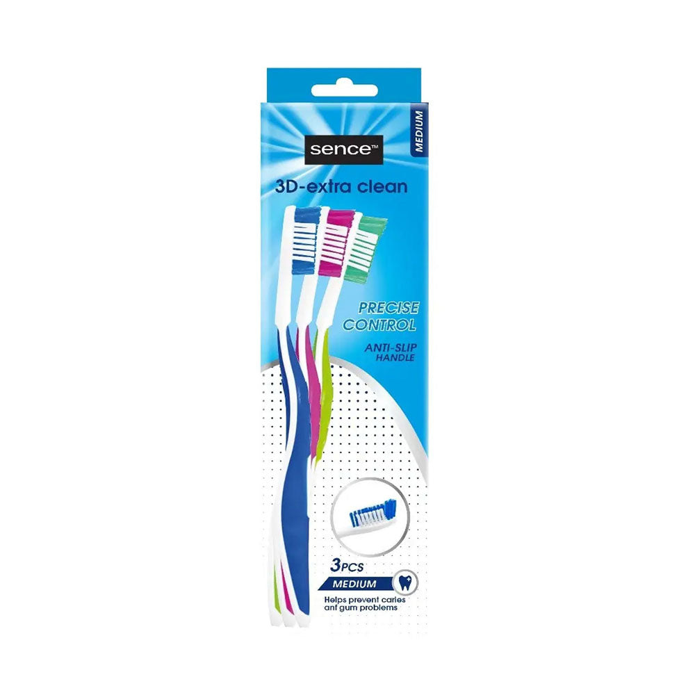 Sence Fresh 3d-xtra Clean Medium Toothbrush