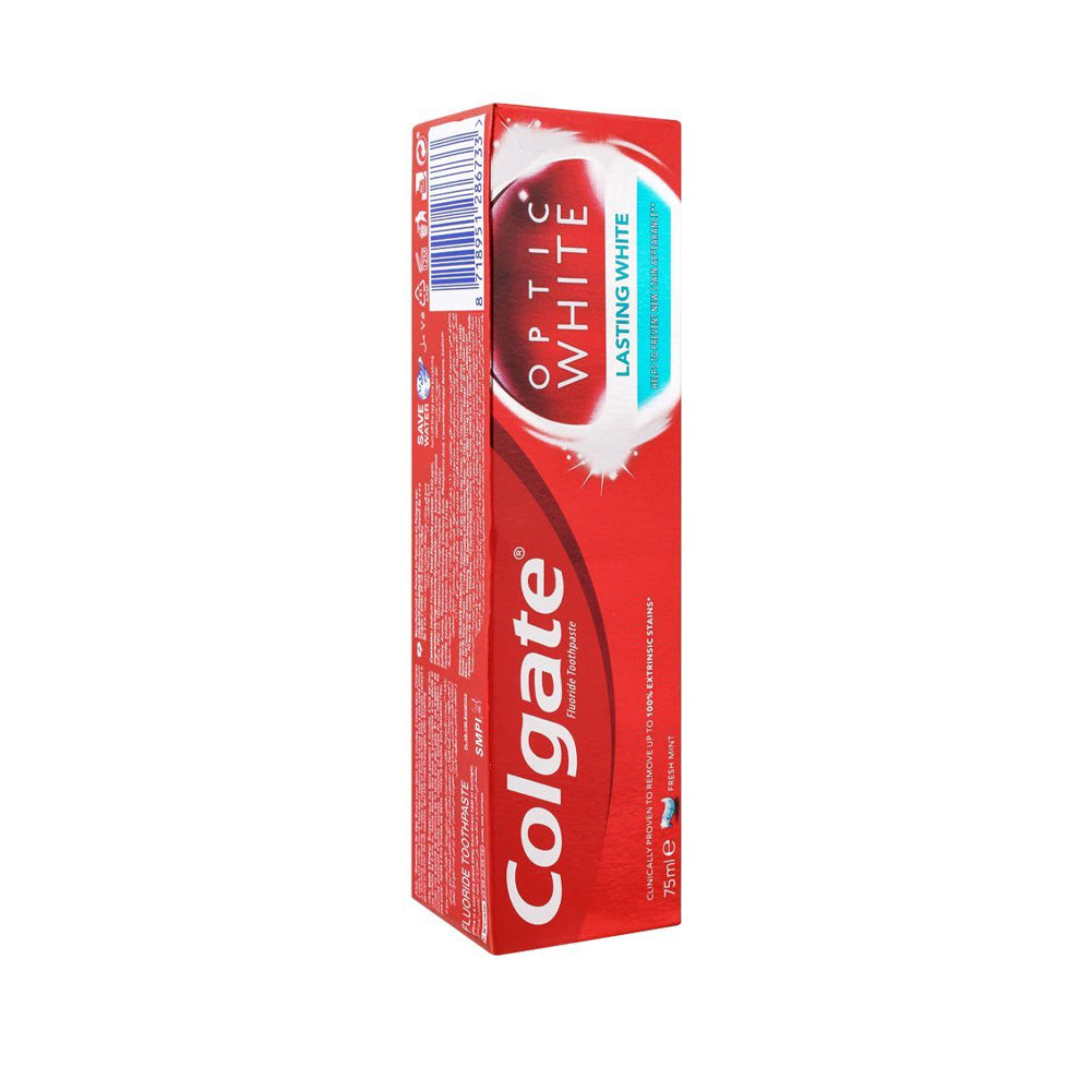 Colgate Optic White Lasting White Toothpaste 75ml Colgate