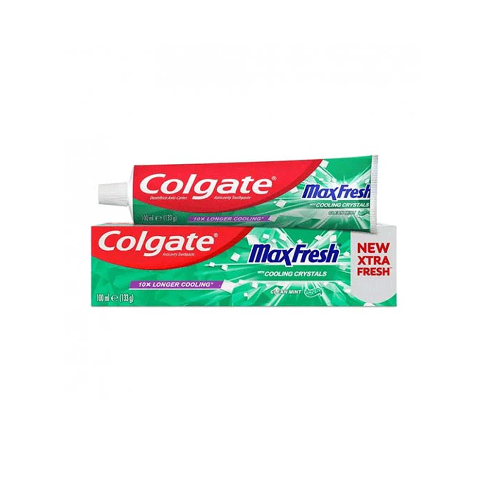 Colgate Max Fresh Cooling Crystals Clean Mint Toothpaste 100ml Colgate