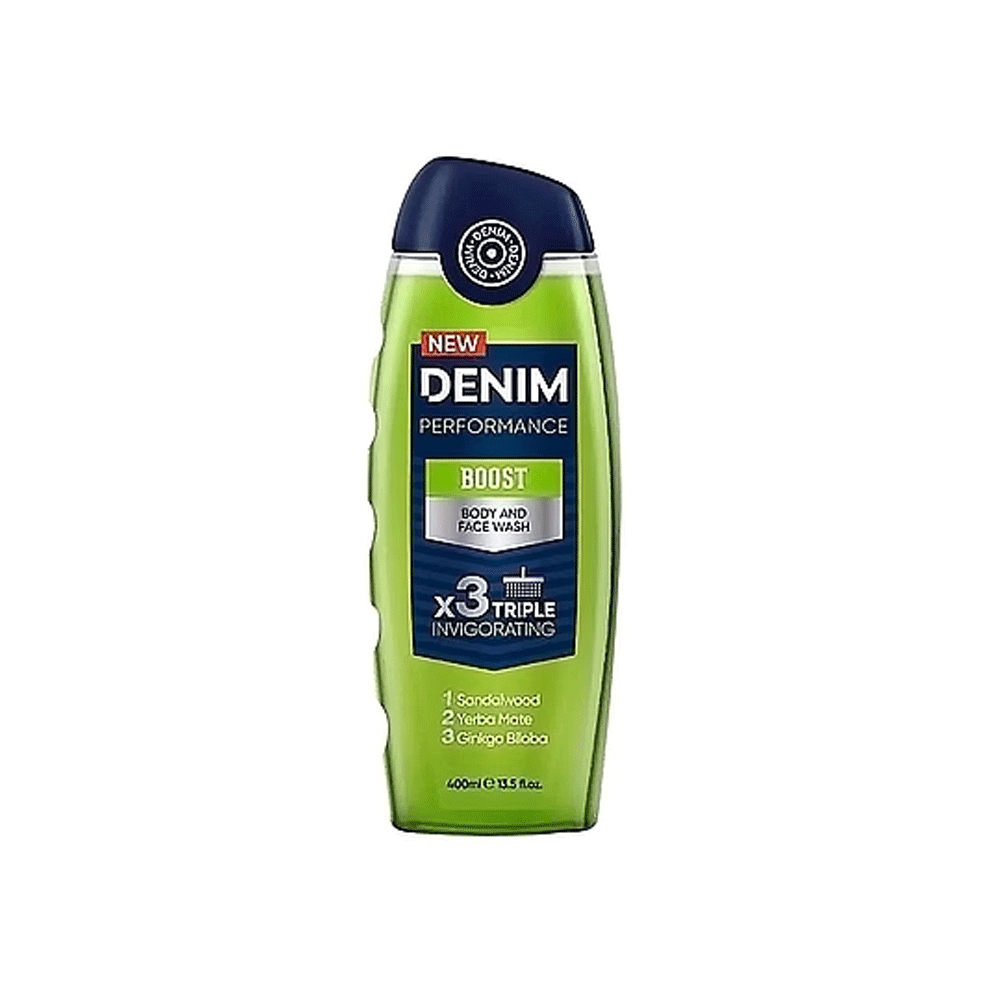 Denim Boost Body & Face Wash 250ml Denim