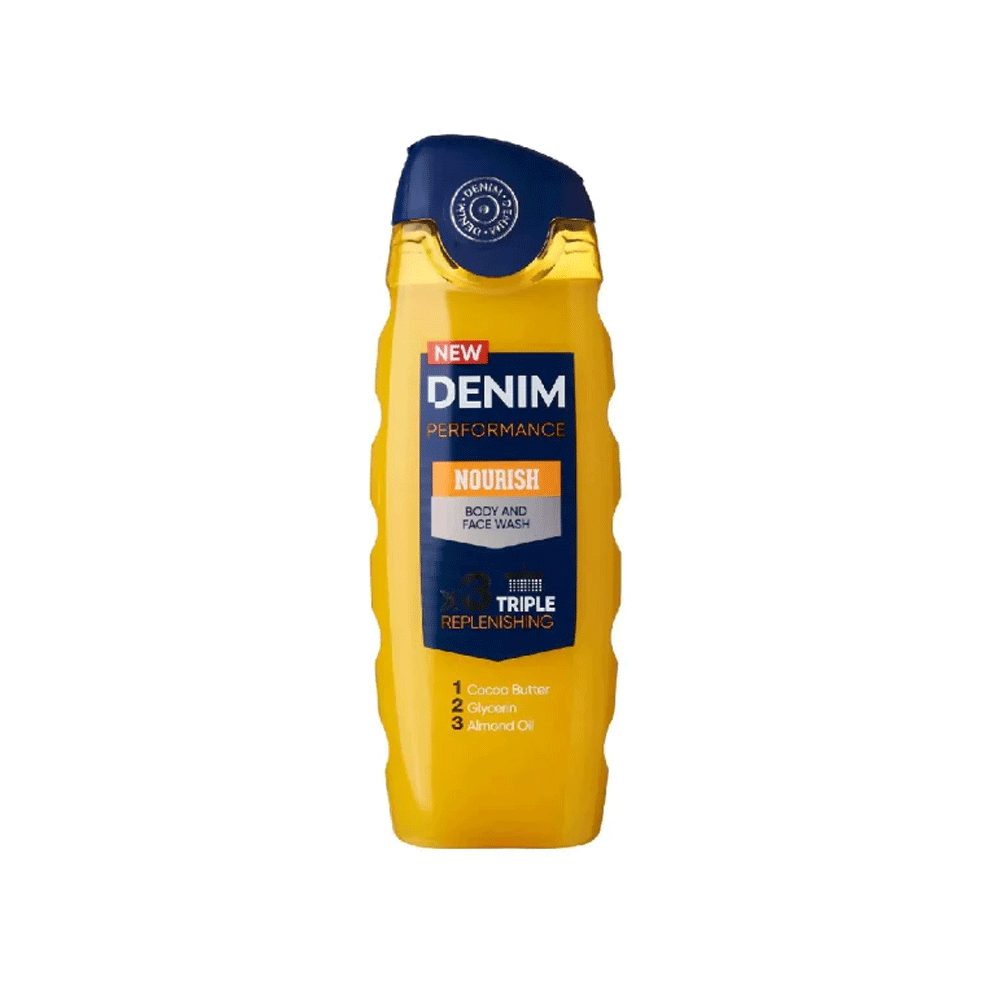 Denim Nourish Body & Face Wash 250ml Denim
