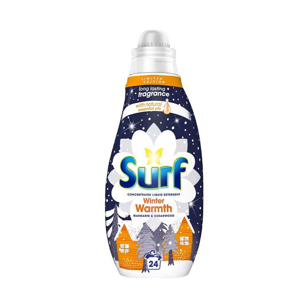 Surf Winter Warmth Mandarin & Cedarwood Liquid Detergent 648ml - Snapcart.pk
