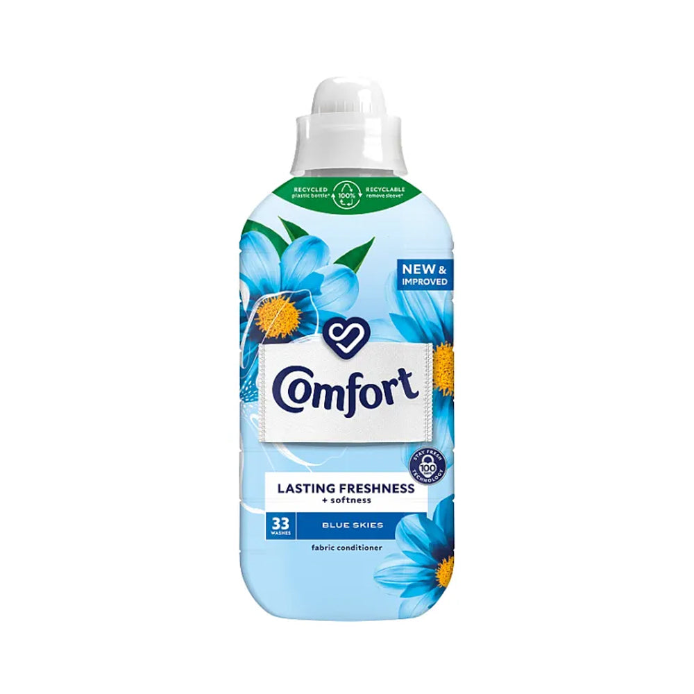 Comfort Fabric Conditioner Blue Skies 33 Washes 990ml - Snapcart.pk