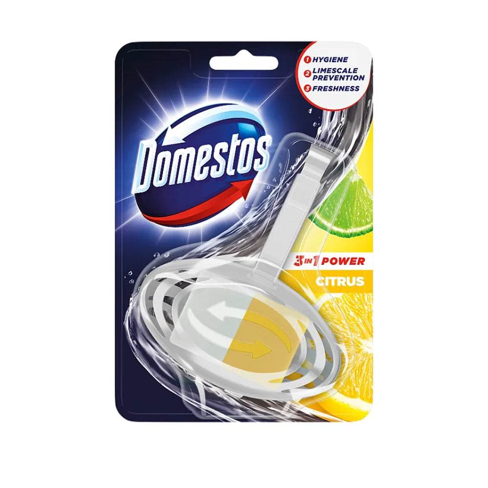 Domestos 3in1 Power Citrus Toilet Block 35g - Snapcart.pk