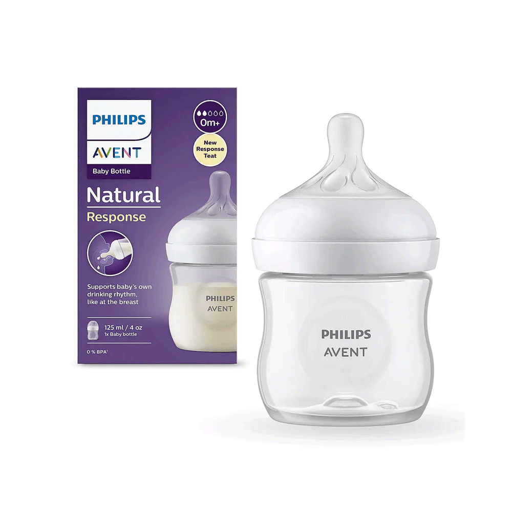 Philips Avent Natural Response 0m+ Baby Bottle 125ml SCY900/01