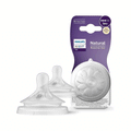 Philips Avent Natural Response Silicone Teat 1m+ 2s Scy963/02