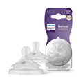 Philips Avent Natural Response Silicone Teat 3m+ 2s Scy964/02