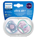 Philips Avent Soother Ultra Air 6-18m SCF085/61