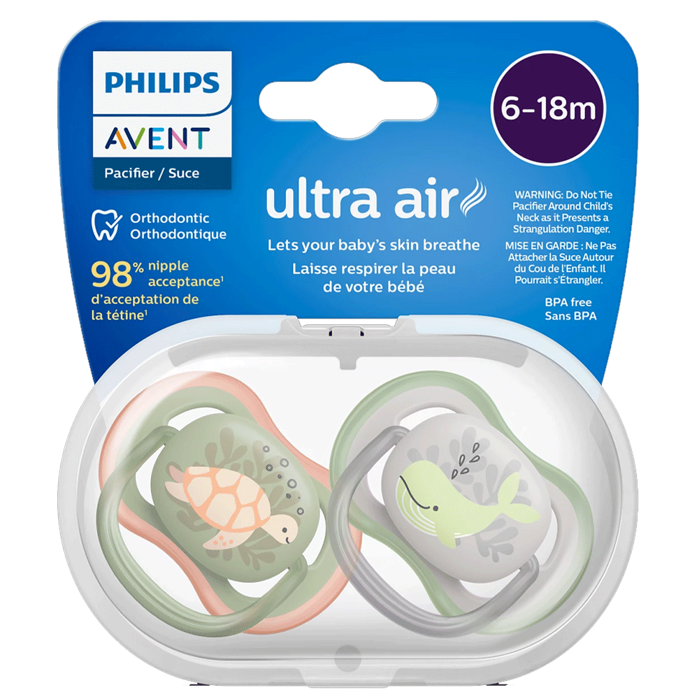 Philips Avent Soother Ultra Air 6-18m SCF085/60