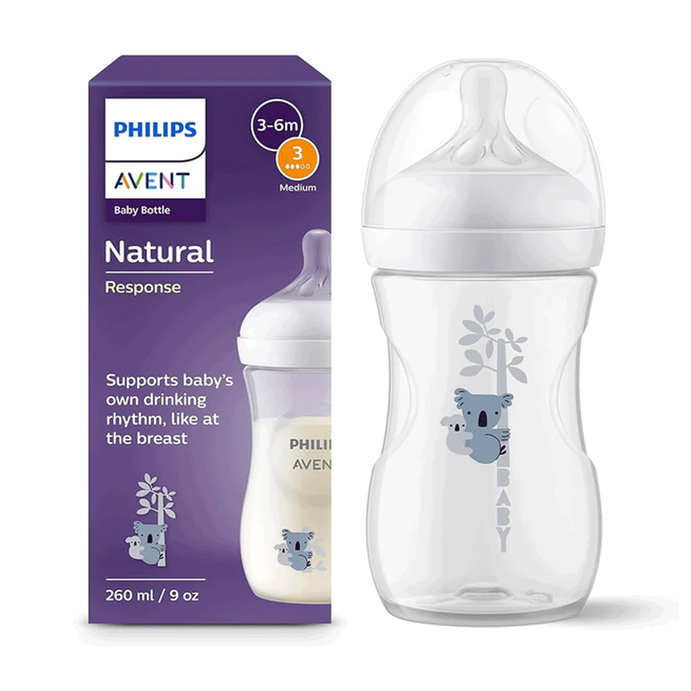 Avent Philips Natural Response Baby Bottle 260ml SCY903/72