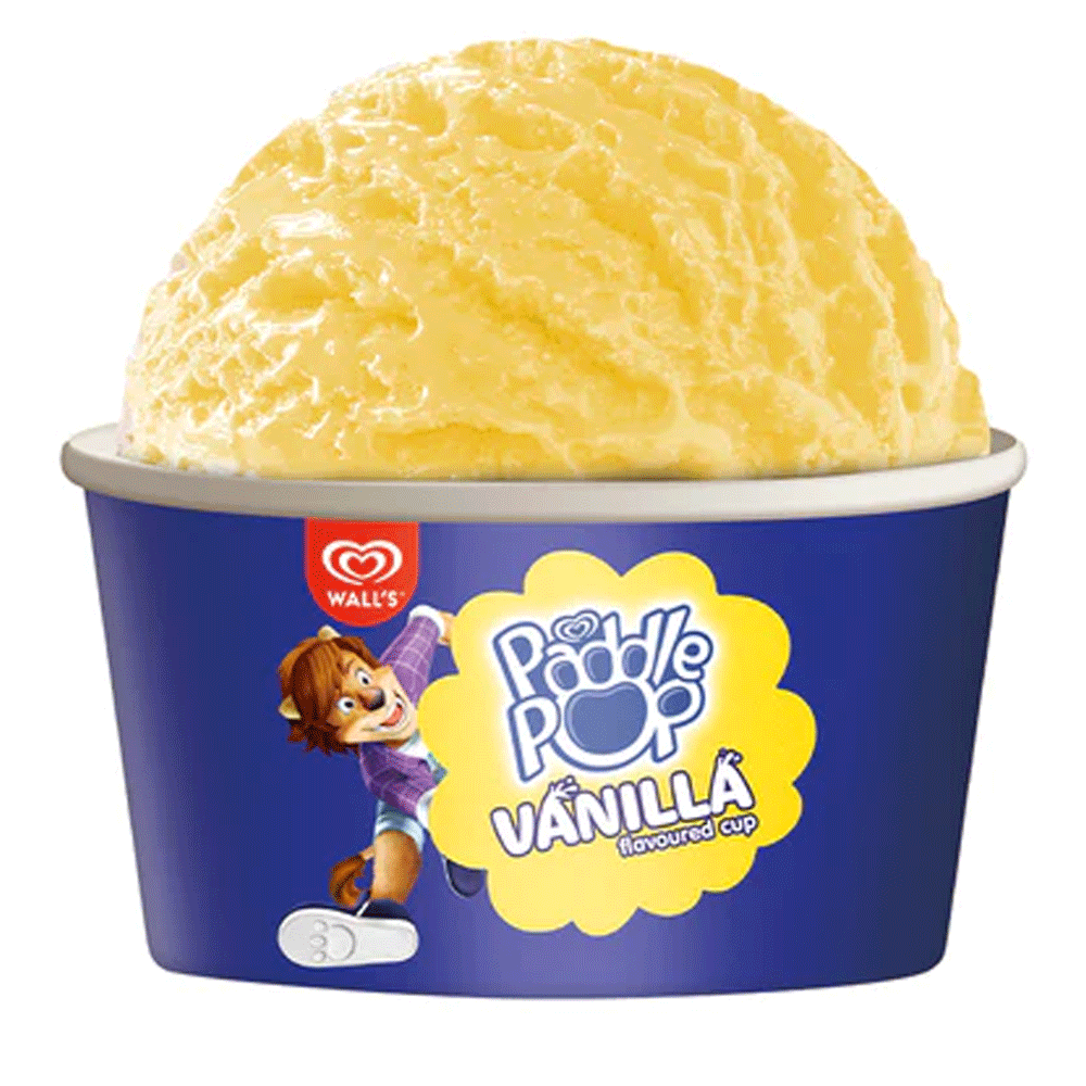Walls Paddle Pop Vanilla Flavoured Cup 55ml