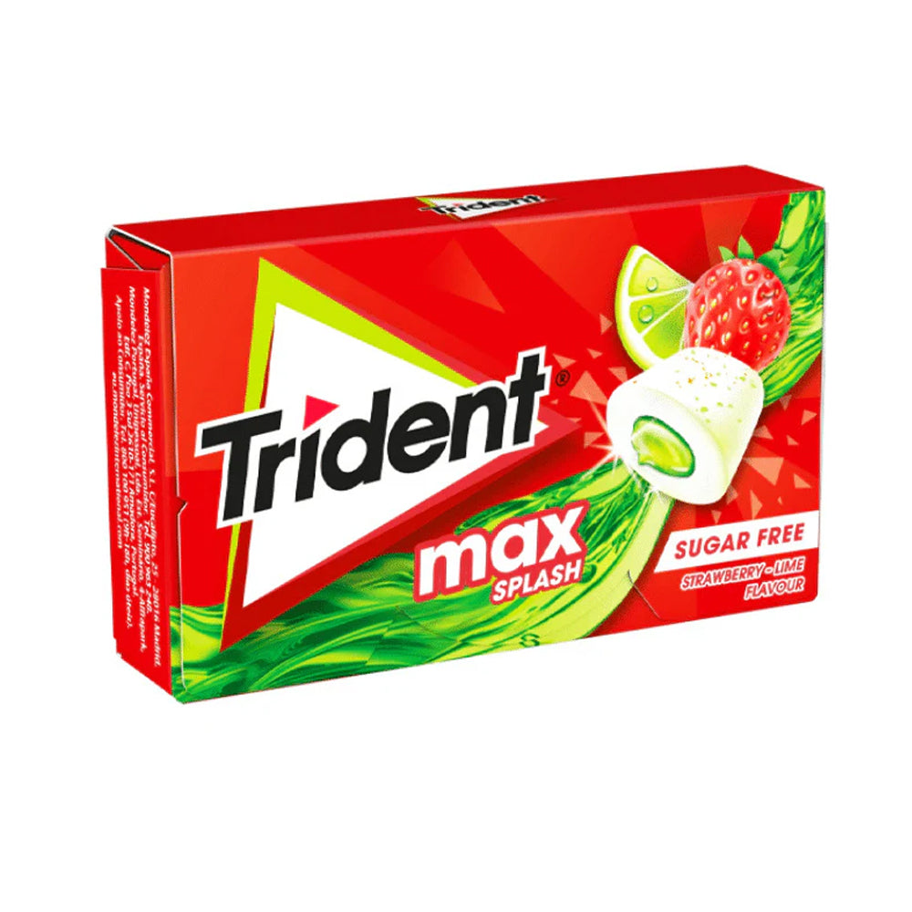 Trident Strawberry Lime Flavour Sugar Free 22g