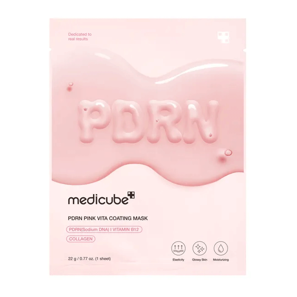 Medicube Pdrn Pink Vita Coating Sheet Mask 22g