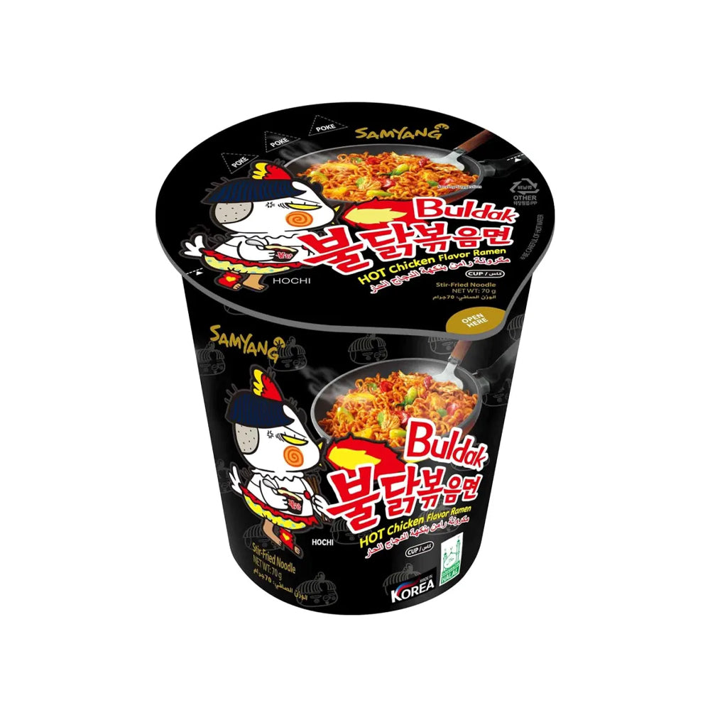 Samyang Buldak Hot Chicken Flavour Ramen Cup 70g - Snapcart.pk