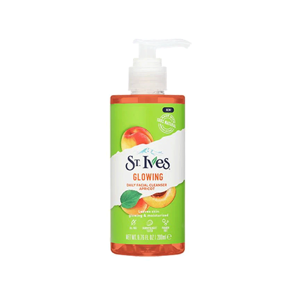 St.lves Glowing Daily Facial Cleanser Apricort 200ml