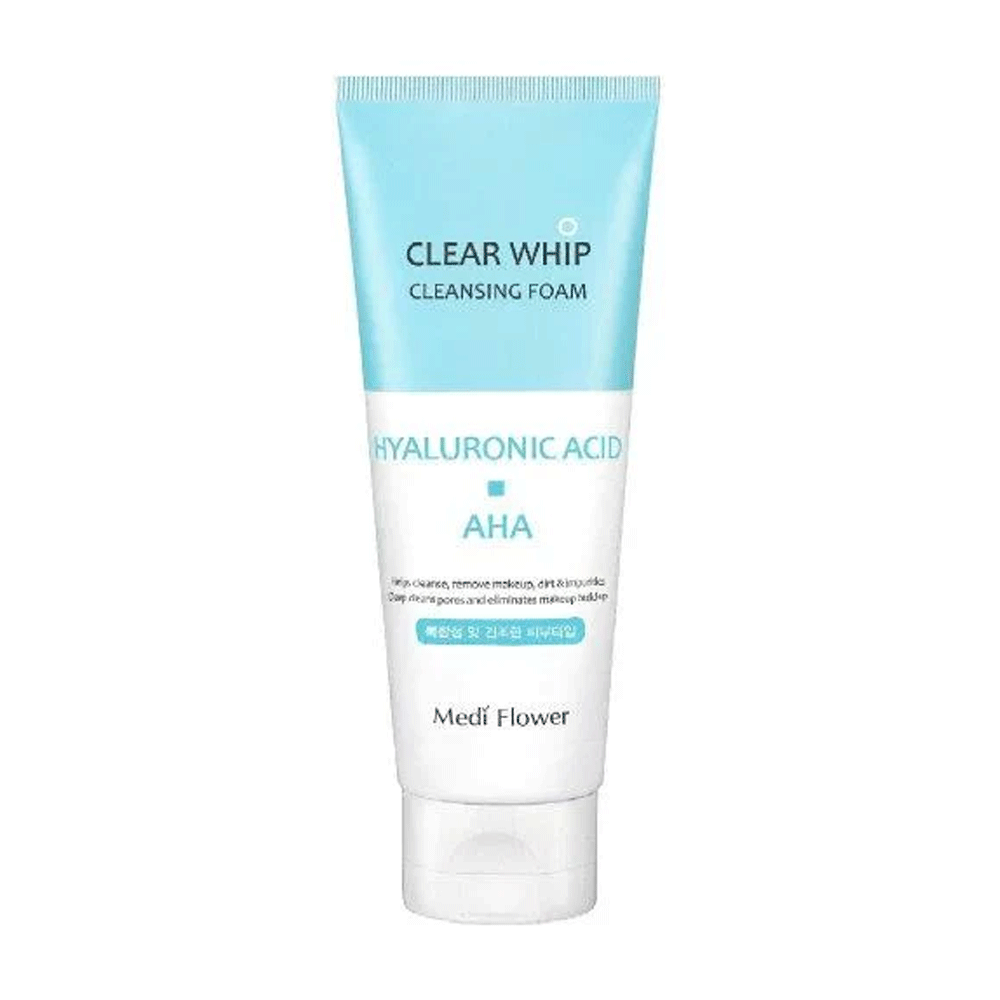 Midi Flower Clear Whip Cleansing Foam Hyaluronic Acid 150ml - Snapcart.pk