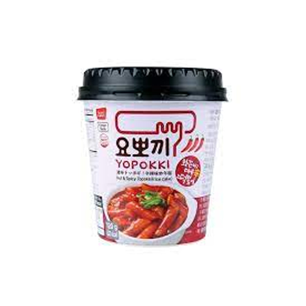 Yopokki Spicy Topokki Rice Cake 140g - Snapcart.pk