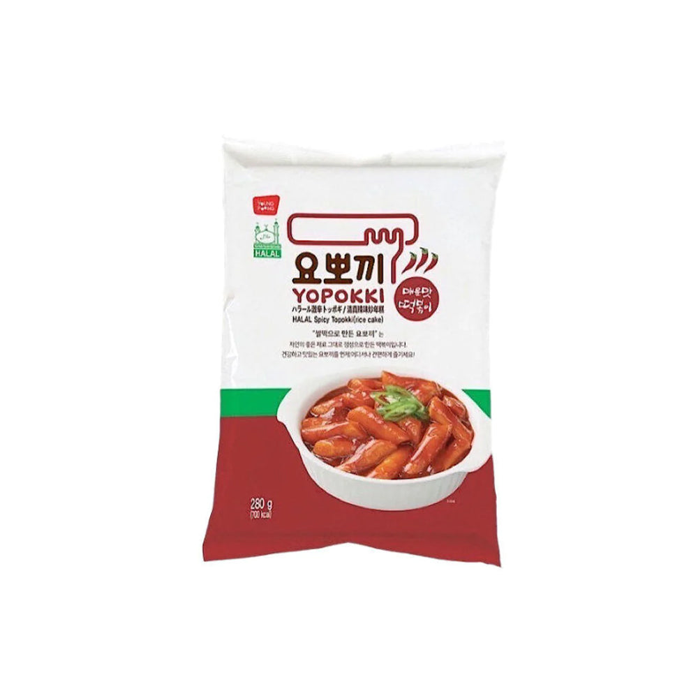 Yopokki Spicy Topokki Rice Cake 280g