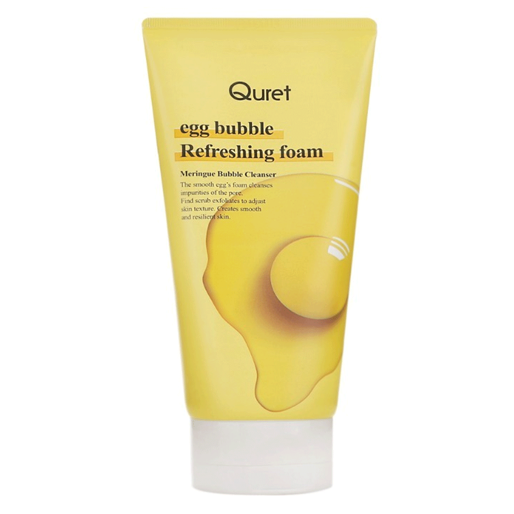 Quret Egg Bubble Refreshing Foam Cleanser 170g