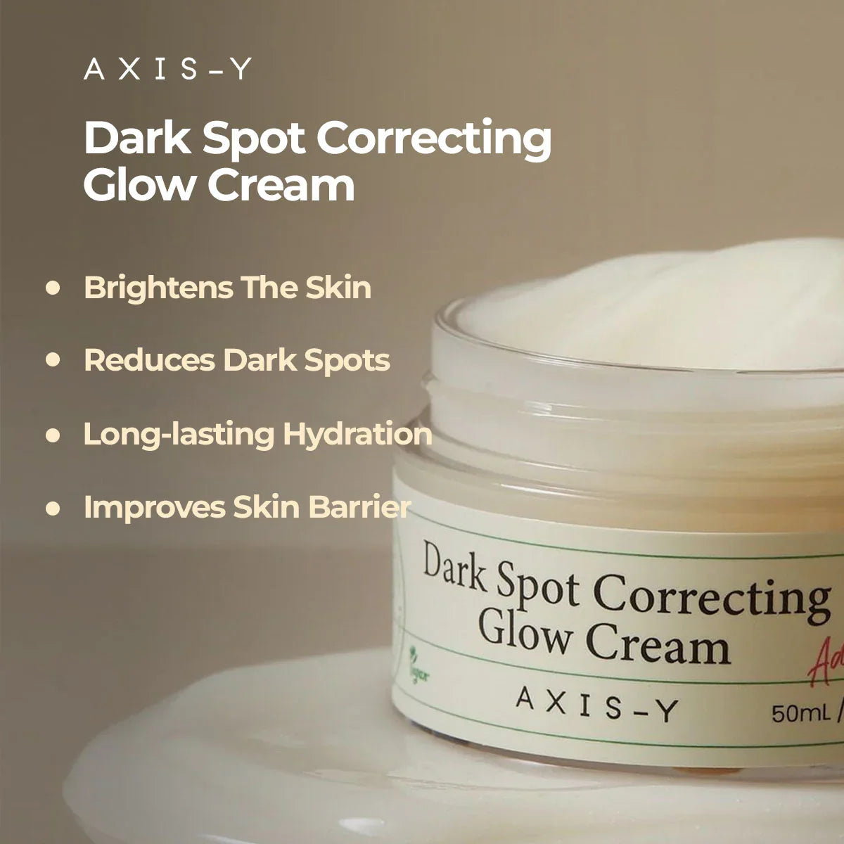 Axis-Y Dark Spot Correcting Glow Cream 50Ml